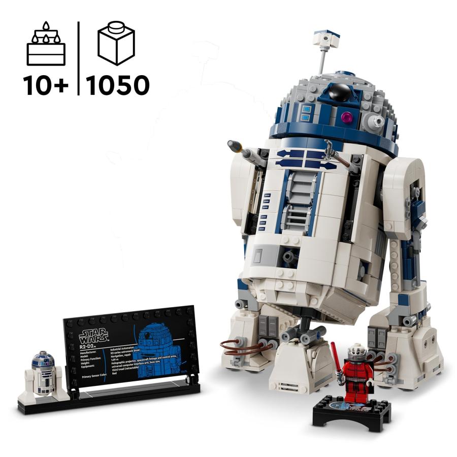 レゴ(LEGO) スター・ウォーズ R2 D2 おもちゃ 玩具 プレゼント ブロック 男の子 女の子 子供 9歳 10歳 11歳  並行輸入品｜kevin-store｜04