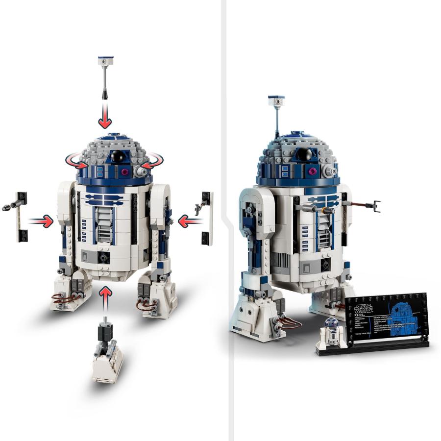 レゴ(LEGO) スター・ウォーズ R2 D2 おもちゃ 玩具 プレゼント ブロック 男の子 女の子 子供 9歳 10歳 11歳  並行輸入品｜kevin-store｜07