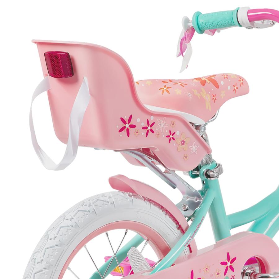 JOYSTAR ユニコーン 14インチ キッズバイク 3 4 5歳の女の子用 人形付き バイクシート 子供用プリンセス自転車 トレ 並行輸入品｜kevin-store｜10