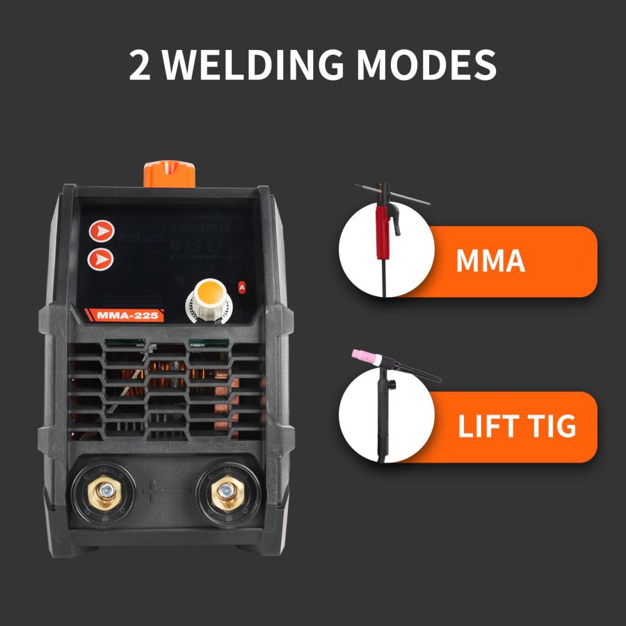 Rubik Stick Welder, ARC MMA 225Amp Handheld Electric Welding Mach 並行輸入品｜kevin-store｜10