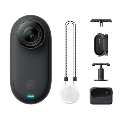 Insta360 GO 3 ブラック アクションキット Insta360 GO3 128GB Action Kit Vloggin 並行輸入品｜kevin-store｜02