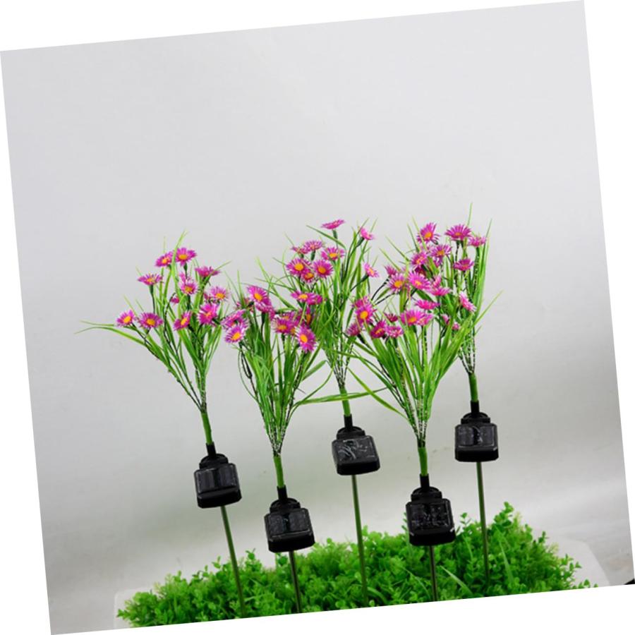 YARNOW 6 Pcs Flower Stake Solar Lights Flower Bouquet Spotlight  並行輸入品｜kevin-store｜04