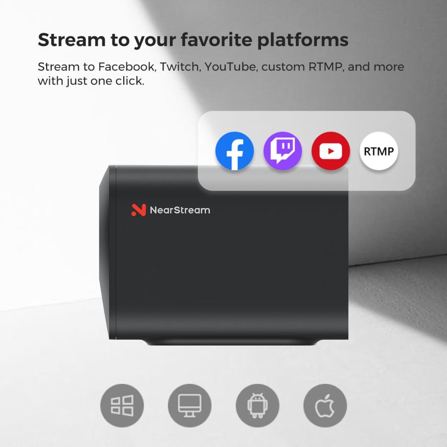 NearStream VM46 カメラ ストリーミング&録画用 NearStream VM46 Wireless Live Str 並行輸入品｜kevin-store｜10
