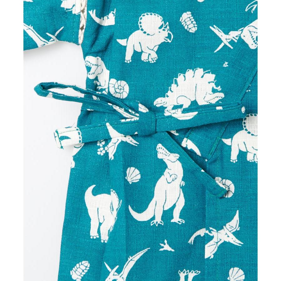 送料無料 ベビー 男の子 パジャマ ファッション サザンクロス男児甚平スーツ キッズ パッチワーク柄 綿100