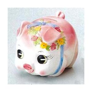 Yahoo!ショッピング - 豚の貯金箱 ピギーバンク ブタバンク 中 ピンク Piggy Bank｜キューピー人形のハピコレ