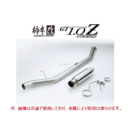 送り先限定 柿本 GT1.0Zレーシング マフラー ロードスター ND5RC 6AT車