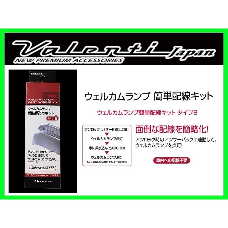 車 20ヴェルファイア•アルファード ヴァレンティ ウェルカムランプ簡単