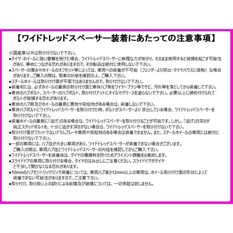 KYO-EI WTSハブユニット ワイドトレッドスペーサー (2枚入) 30mm M12 