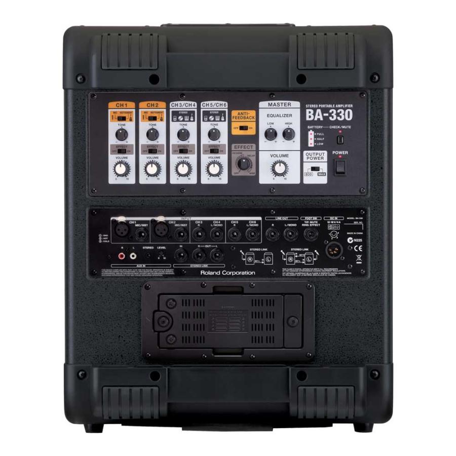 Roland BA-330 Stereo Portable Amplifier｜key｜04
