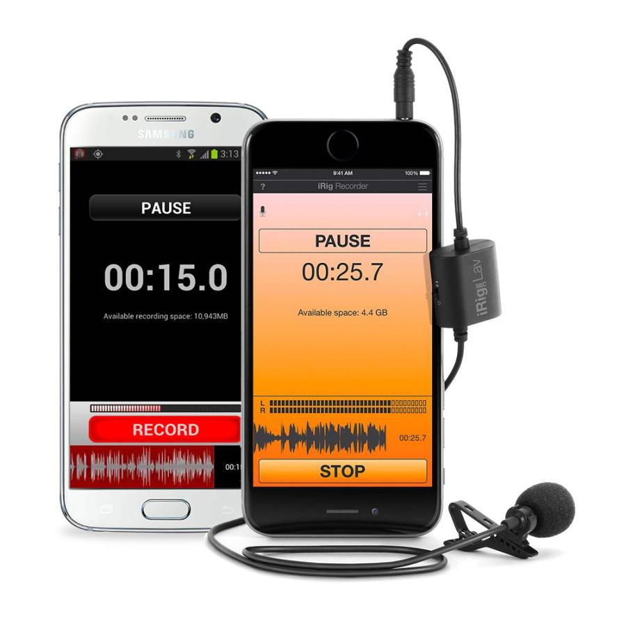 IK Multimedia iRig Mic Lav 2 Pack ラベリアマイク (ピンマイク)2個パック Youtube ナレーション 音声収録 インターネット配信 ポッドキャスト 動画撮影 Vlog | IK Multimedia | 04