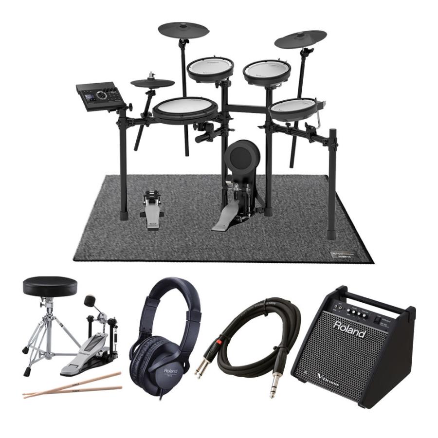 電子ドラム ローランドroland Td 17kv S シングルフルオプションスピーカーセット