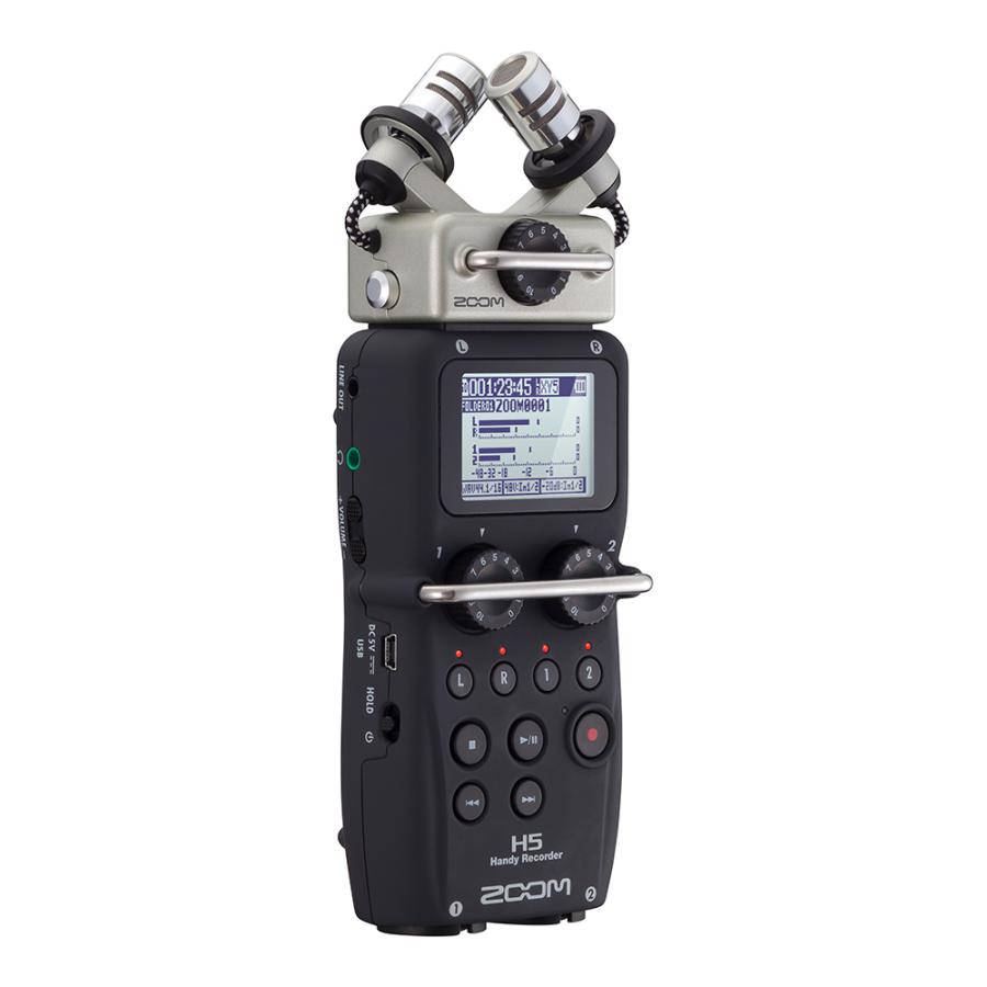 ZOOM H5 Handy Recorder : ミュージックランドKEY - 通販 - Yahoo