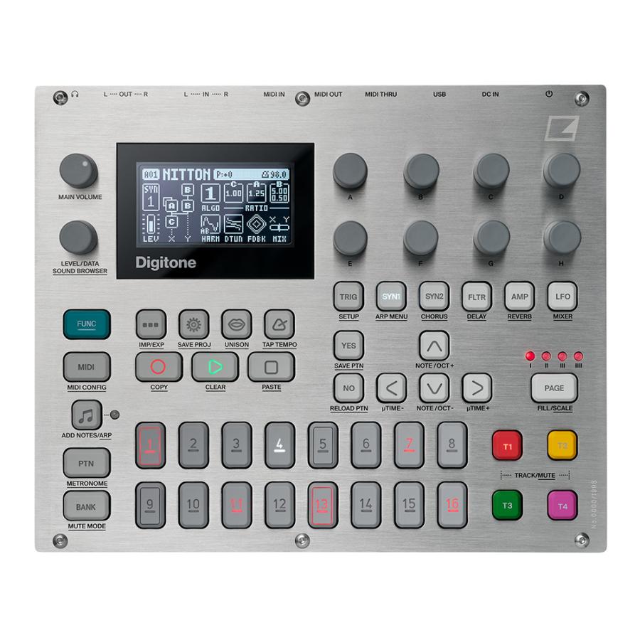 elektron Digitone e25 Remix Edition : ミュージックランドKEY - 通販 