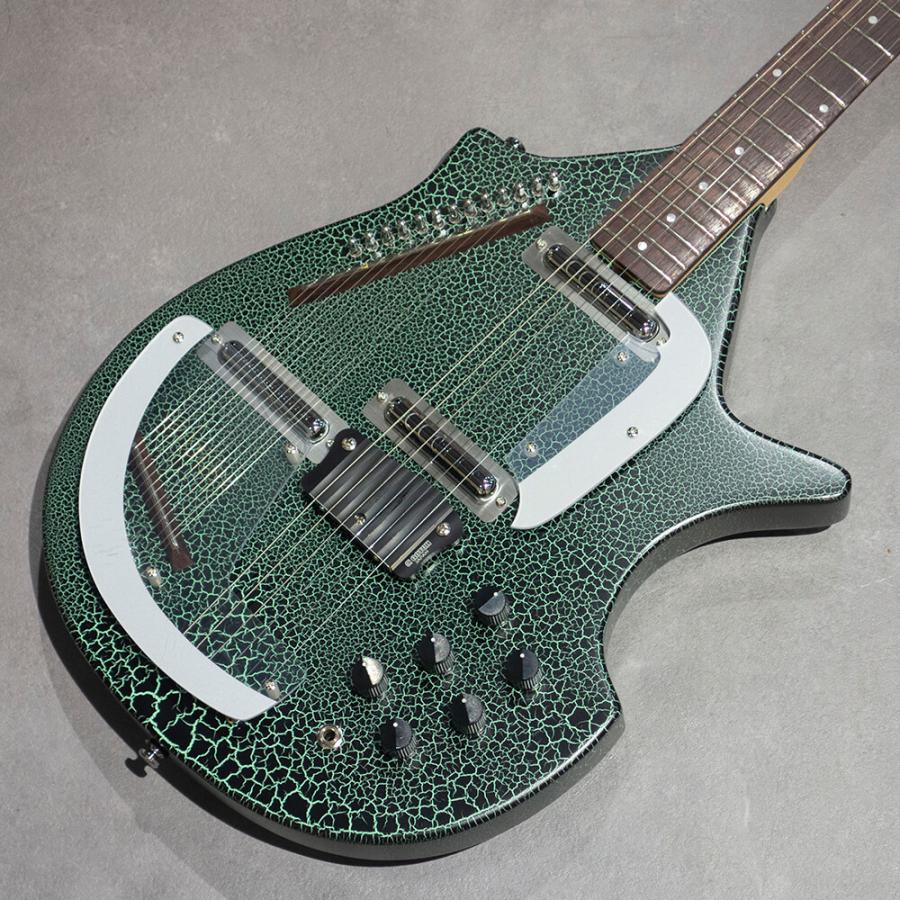 Star's Electric Sitar ELS1 Green Crack gd75817ミュージックランドKEY 通販