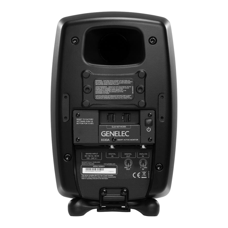 GENELEC 8330AM ブラック ペア GENELEC 8330AM ブラック（ペア） : ミュージックランドKEY - 通販