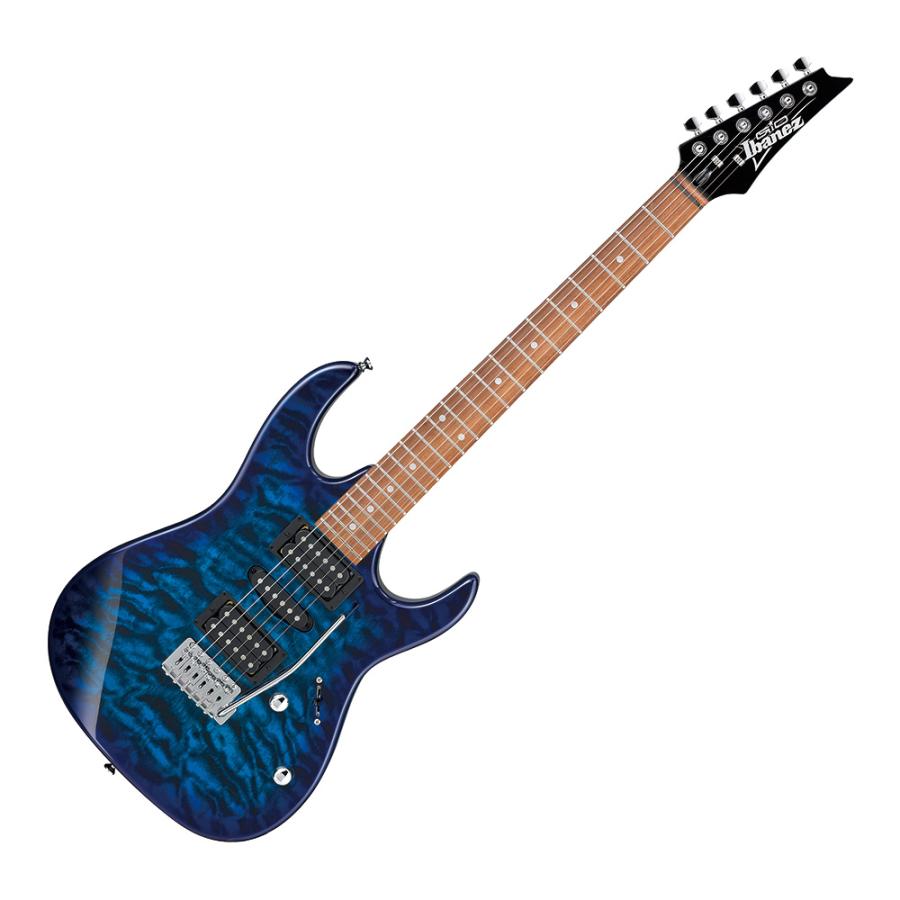 Ibanez（アイバニーズ） Ibanez Gio GRX70QA-TBB (Transparent Blue