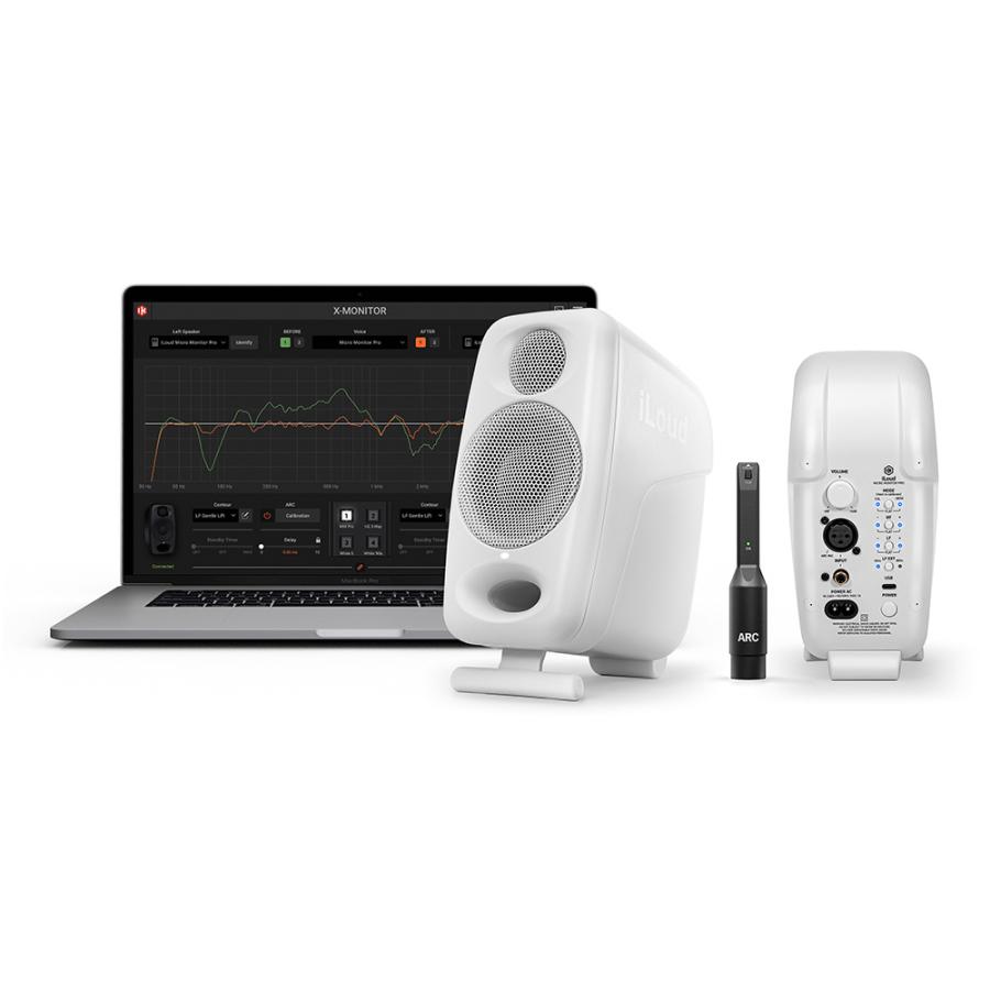 IK Multimedia iloud Micro Monitor Pro Pair WH [T-RackS 6 Max無償