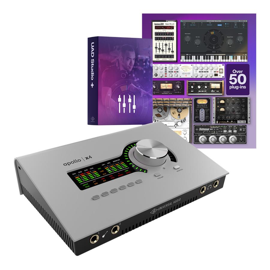Universal Audio Apollo x4 国内正規品 UNIVERSAL AUDIO Apollo x4 Gen 2 Studio+ Edition