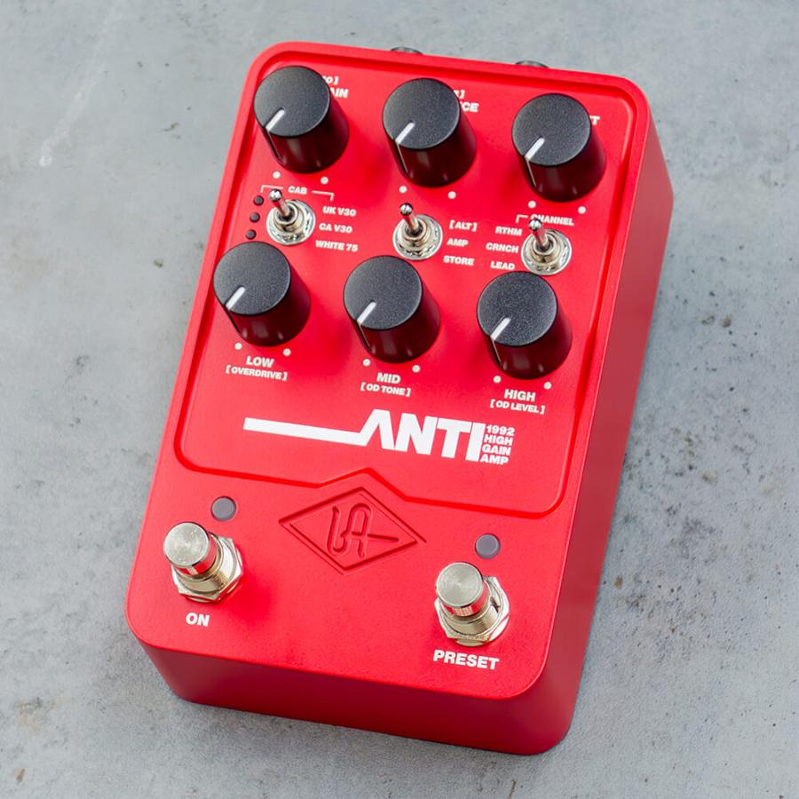 Universal Audio UAFX ANTI 1992 High Gain Amp : ミュージック