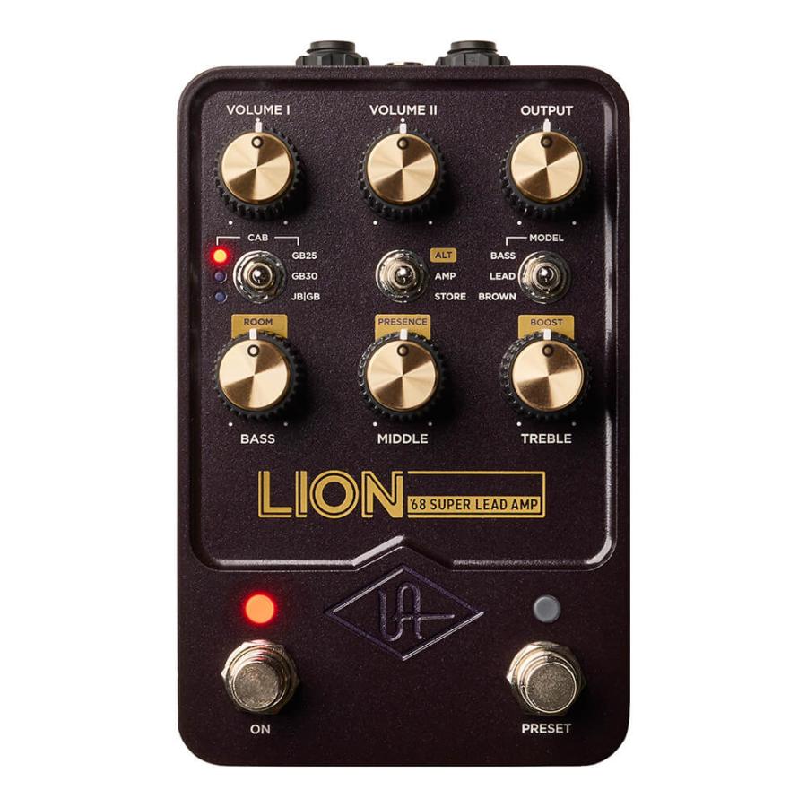 UAFX Lion 68Super Lead Amp (2025年7月新品購入) UNIVERSAL AUDIO UAFX Lion '68 Super Lead Amp : ミュージックランド