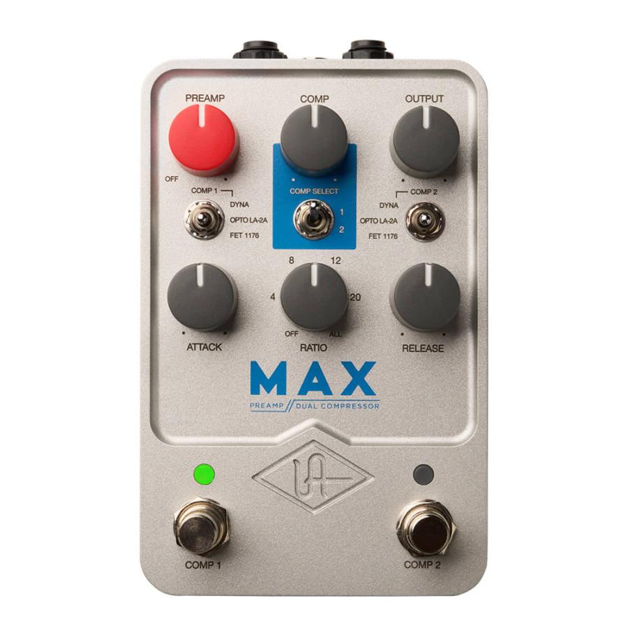 UNIVERSAL AUDIO UAFX MAX Preamp & Dual Compressor : ミュージック 