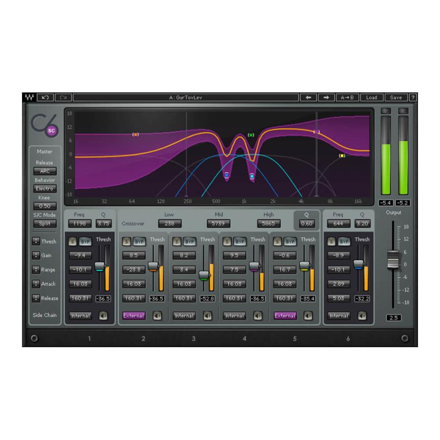 WAVES C6 Multiband Compressor [メール納品][メーカープロモーション 7/20まで] | 