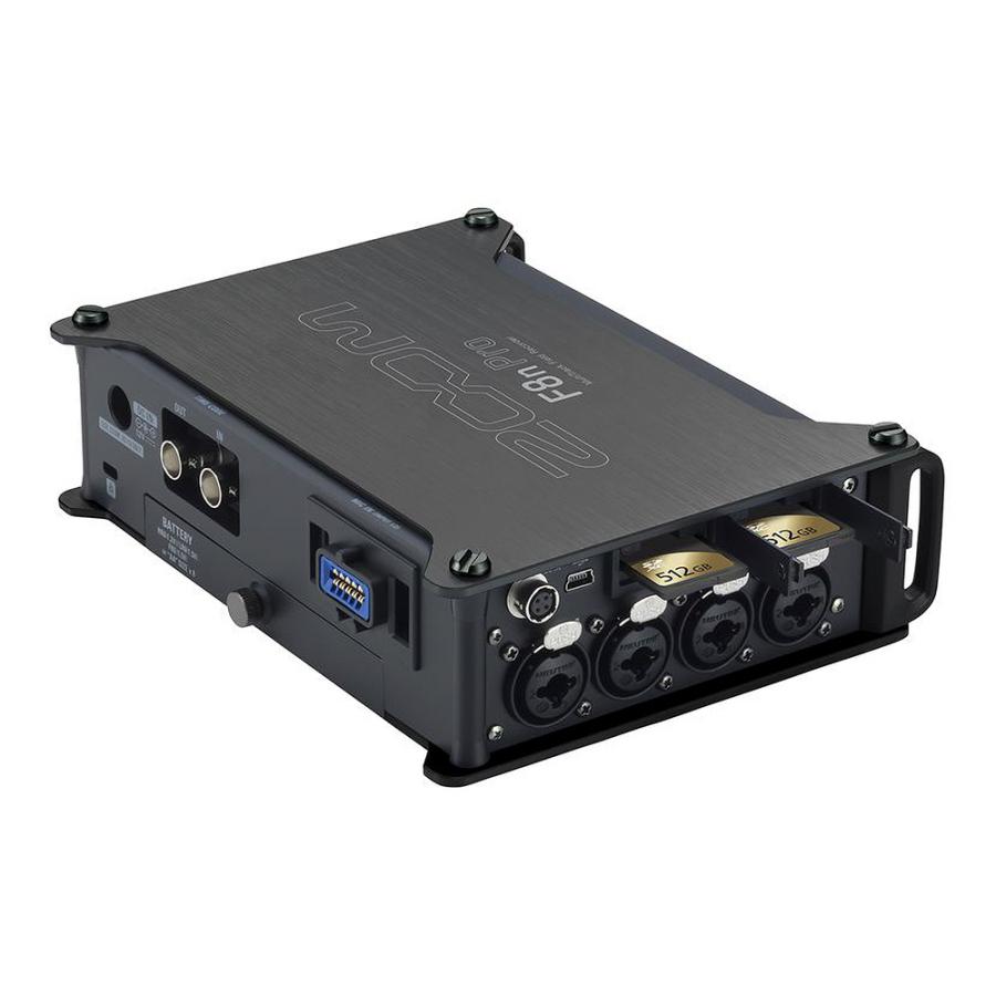 ZOOM ( ズーム ) F8n マルチトラックフィールドレコーダー F8n Field Recorder | ZOOM