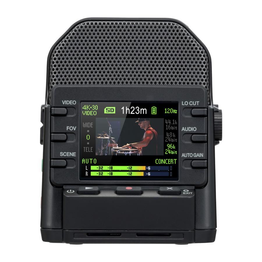ZOOM Q2n 4K Handy Video Recorder 本体 ズーム（zoom） ZOOM Q2n-4K Handy Video Recorder : ミュージック