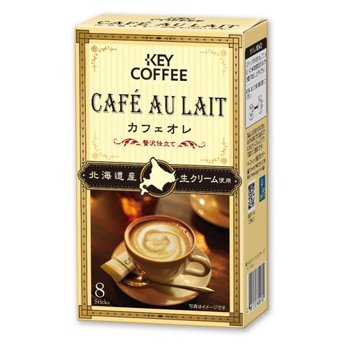 カフェオレ 贅沢仕立て インスタントコーヒー スティックタイプ 7g 8本 4箱 32杯分 キーコーヒー Keycoffee キーコーヒー通販倶楽部ヤフー店 通販 Paypayモール