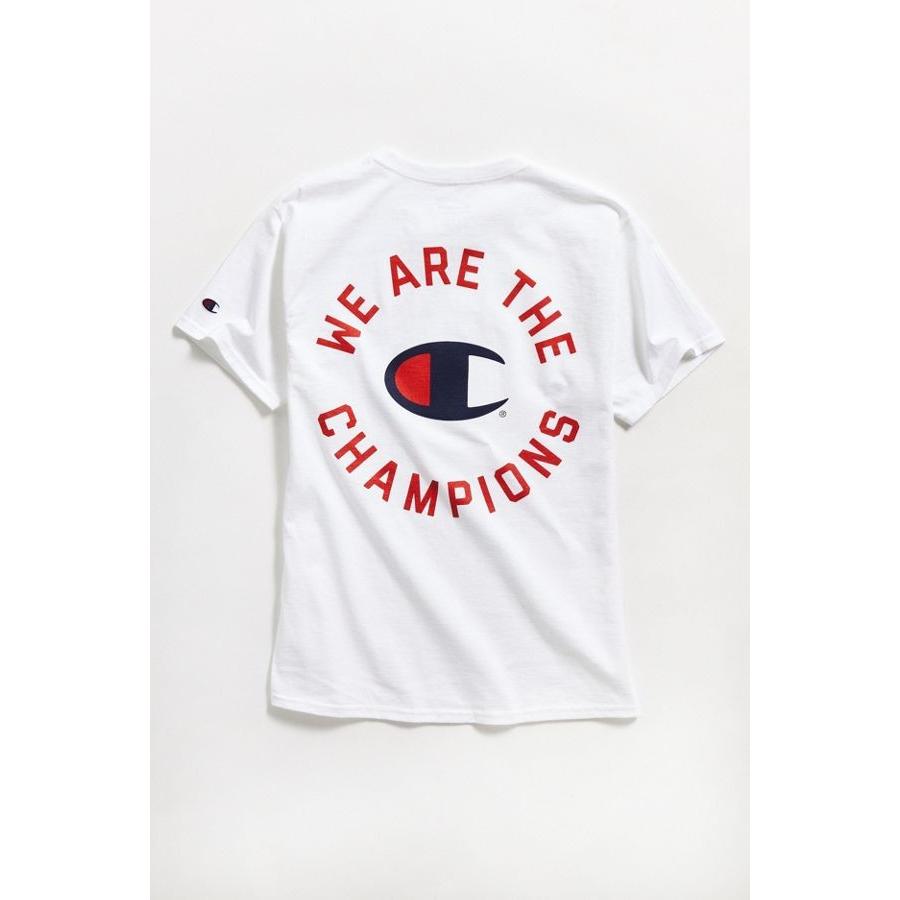 海外限定 Queen X Champion クイーン X チャンピオン コラボ Tシャツ We Are The Champions フェスに最適 ボヘミアンラプソディー人気継続中 14380329 Key Of Life Plus 通販 Yahoo ショッピング