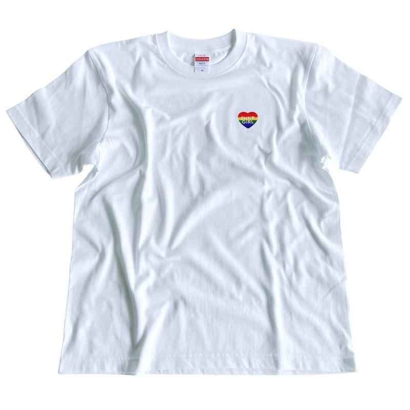 『SNKRGIRL Rainbow Tee(Back print) 』レインボーオリジナルバックプリントTシャツ｜keyoflife-plus-shop｜04