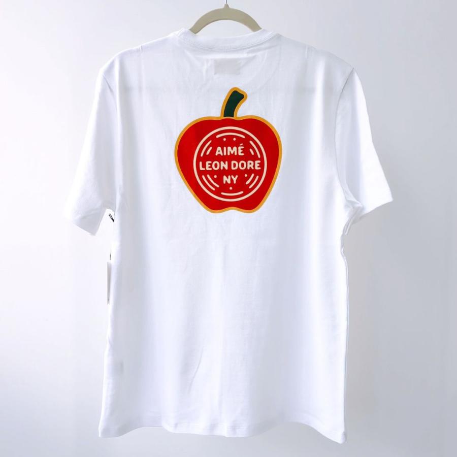 Aime Leon Dore Apple Energy Tee』エメ レオン ドレ バックプリント 