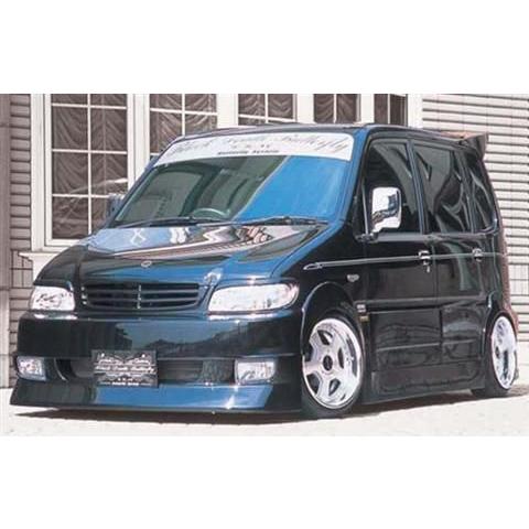 バタフライシステム 未塗装 黒死蝶 3点セット 3点セット Fバンパー Sステップ Rバンパー 黒死蝶 ムーヴ 標準 標準 L900s L902s L910s L912s 後期 H12 10 H14 9