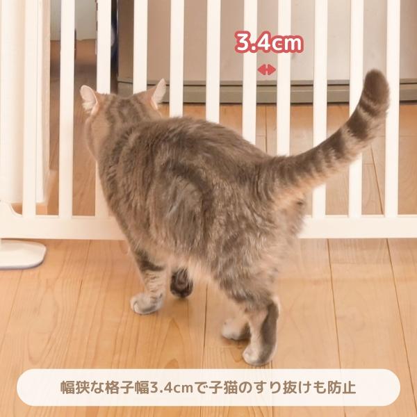 猫 フェンス 脱走防止 ガード ペットゲート 幅85cm 高さ 猫 フェンス 脱走防止 ガード ペットゲート 幅85cm 高さ