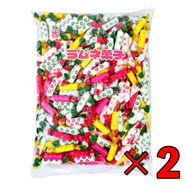 カクダイ ラムネ 1kg 2袋 カクダイ製菓 単品 ラムネ菓子 業務用 大容量 個包装 駄菓子 子供会 景品 お菓子 ランキング ポイント消化 爆買 父の日 お中元 | カクダイ製菓