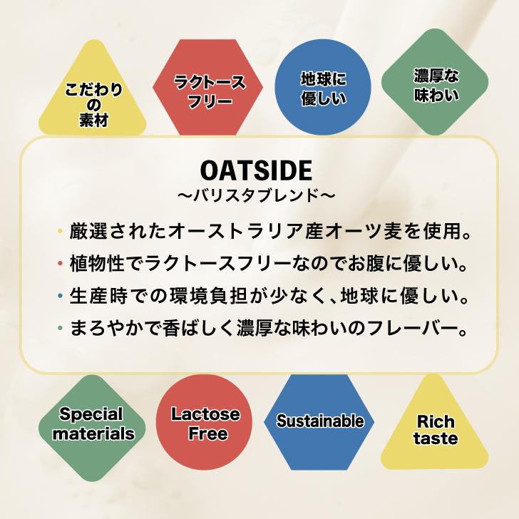 六甲バター OATSIDE オーツミルク バリスタブレンド 1000ml 24本 プラントベース オーツサイド オーツ ミルク バリスタ ブレンド 大容量 業務用 ポイント消化_2