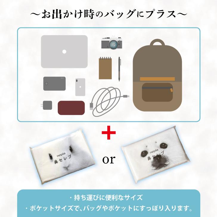 鼻セレブ ネピア ポケットティッシュ 30個 24枚 (12組) × 16パック 鼻