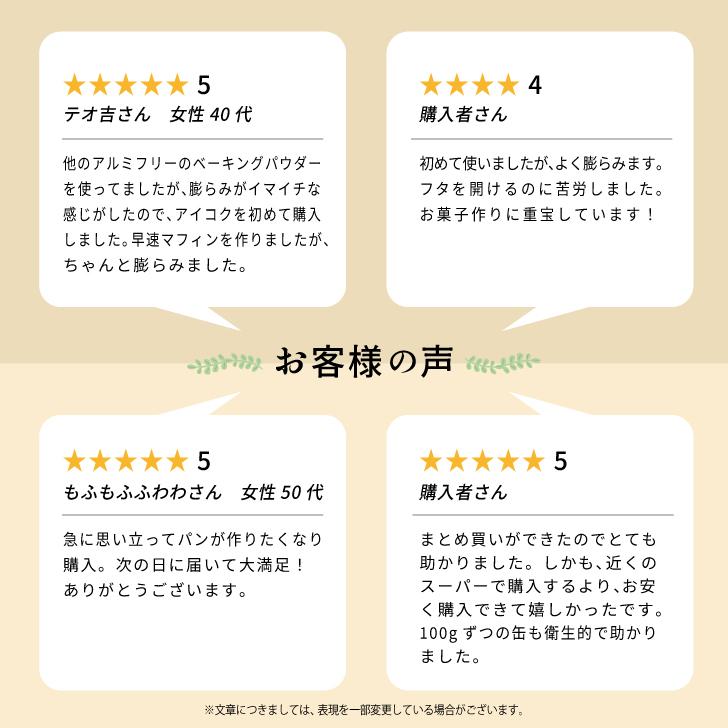 アイコク ベーキングパウダー 100g 48個 アルミフリー AIKOKU 愛国 ベーキングパウダー 膨脹剤 お菓子作り お菓子材料 パン作り パン材料お菓子 パン 製菓 爆買の画像