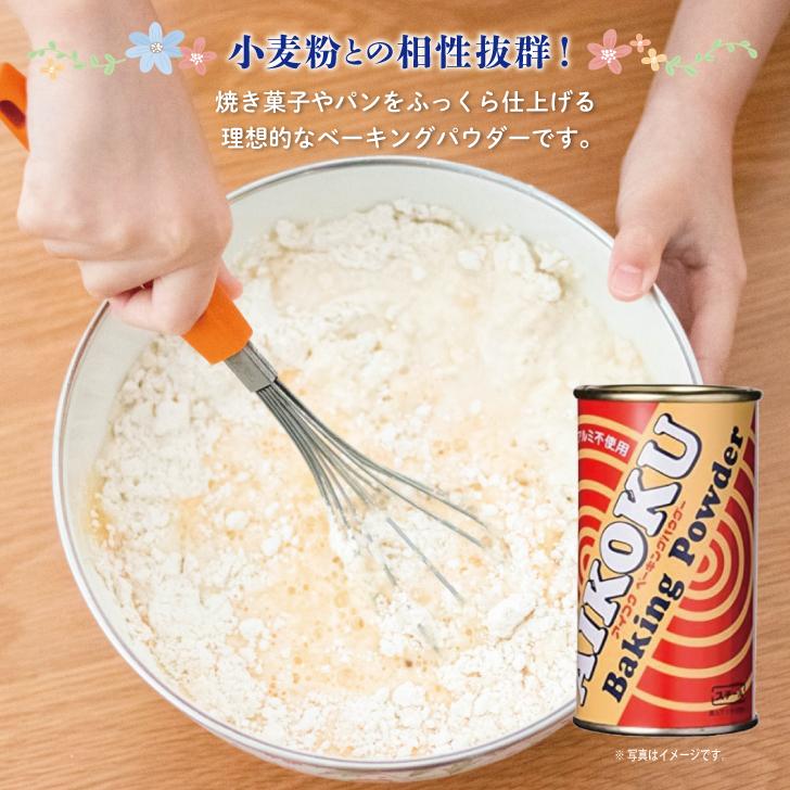 アイコク ベーキングパウダー 100g 96個 アルミフリー AIKOKU 愛国 ベーキングパウダー 膨脹剤 お菓子作り お菓子材料 パン作り パン材料お菓子 パン 製菓 爆買の画像