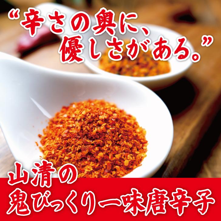 山清 鬼びっくり一味唐辛子 30g 4袋 一味唐辛子 小袋 粉末 スパイス 唐辛子 いちみ とうがらし やませい 中国産 うどん屋 香川 さぬきうどん ポイント消化 爆買 | 山清 | 05