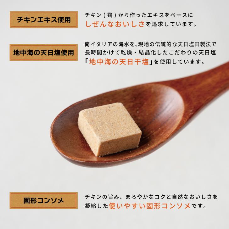 創健社 チキンコンソメ 45g 3個 コンソメ 無添加チキンコンソメ 化学