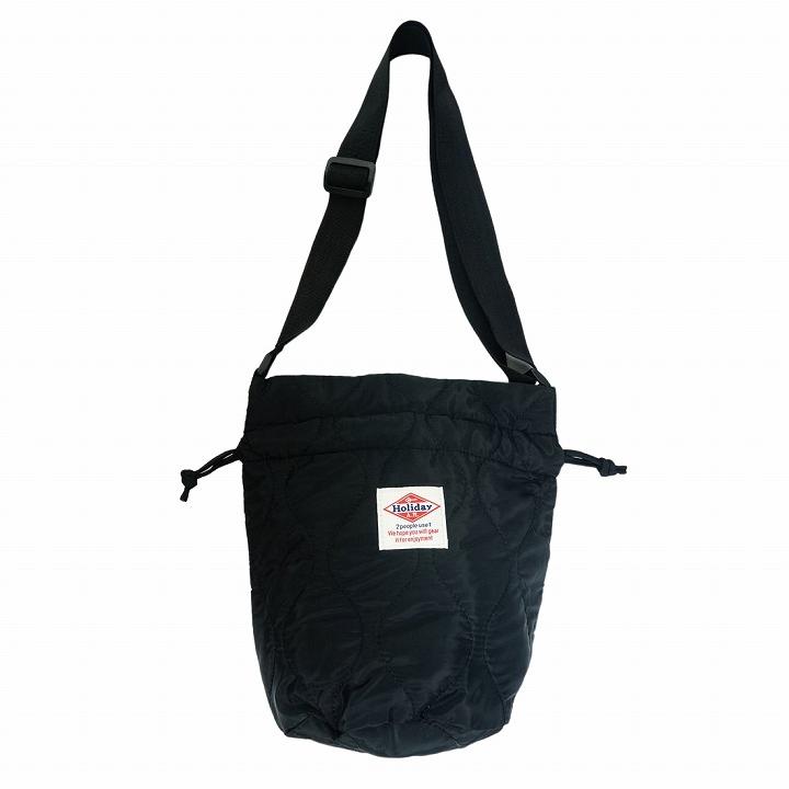 バッグ ショルダーバッグ 巾着 キルティング レディース メンズ 2WAY