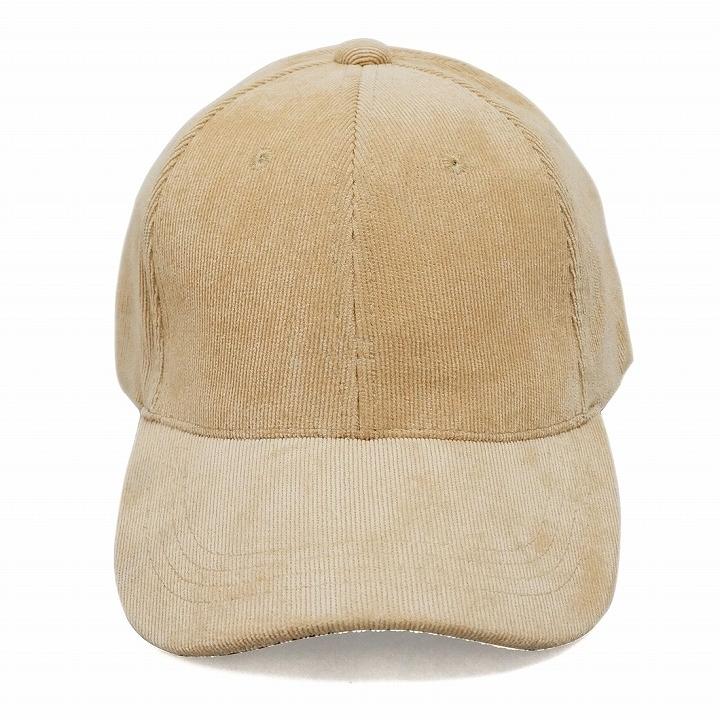帽子 キャップ メンズ レディース ベースボールキャップ コーデュロイ