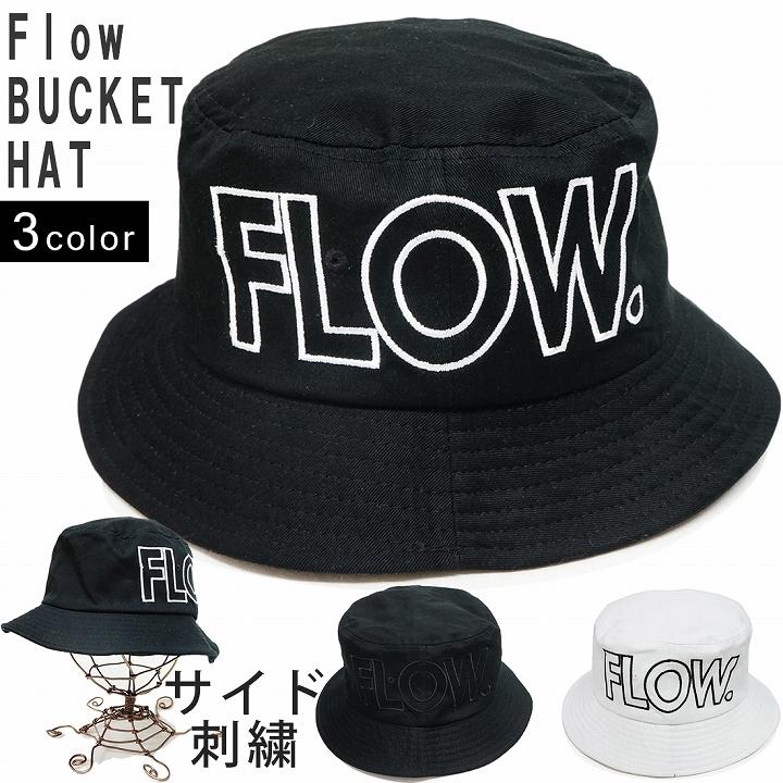 帽子 バケットハット ハット メンズ レディース Hat コットン 刺繍 ロゴ Flow キーズ Keys 238 Ksh238 帽子バッグ財布ストールの店 Keys 通販 Yahoo ショッピング