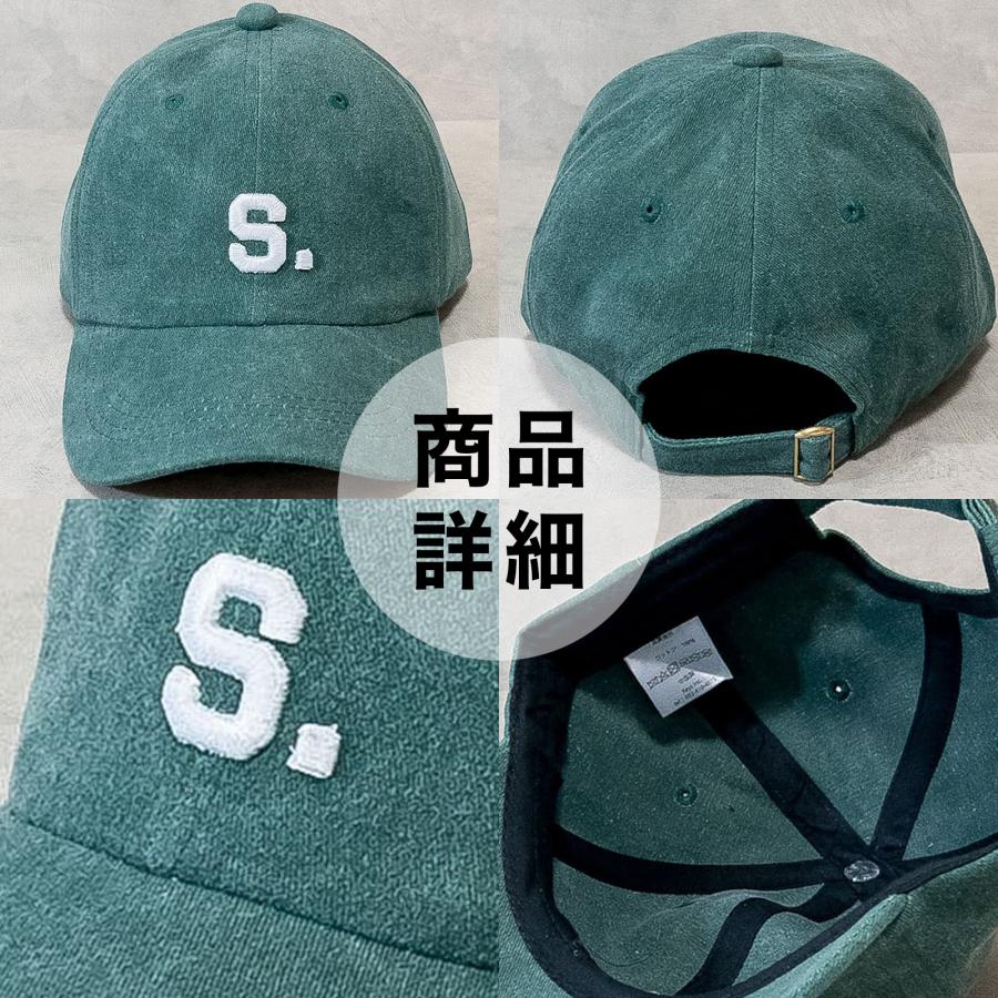 帽子 キャップ メンズ レディース イニシャル ベースボールキャップ cap 大きめ  スポーツ ギフト プレゼント 男女兼用 野球帽 大きいサイズ かわいい |  | 14