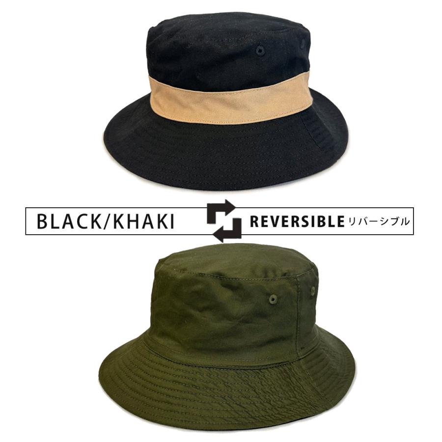 帽子 バケットハット ハット HAT メンズ レディース リバーシブル 大きいサイズ 紫外線対策 UV対策 ギフト プレゼント |  | 01