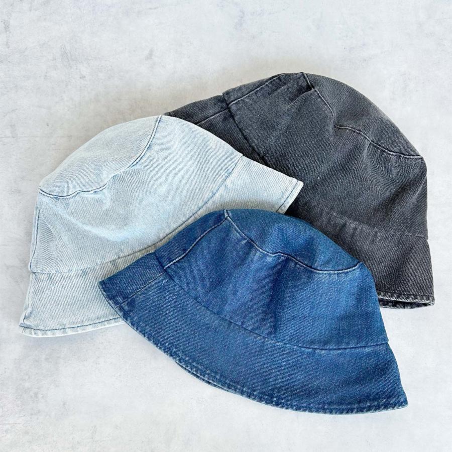 帽子 ハット クローシェハット デニム ウォッシュデニム セーラーハット HAT レディース メンズ 春夏 秋冬 |  | 04