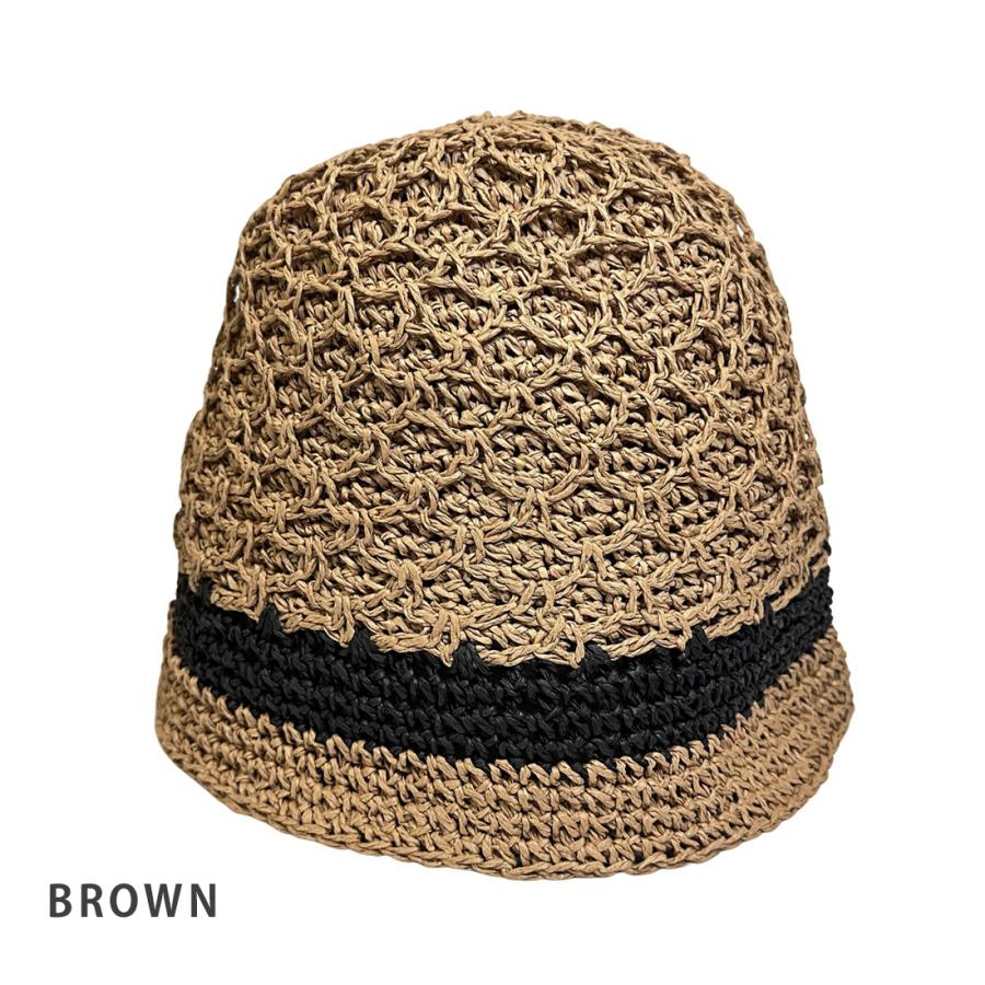 帽子 ハット HAT 透かし編み クローシュハット クローシェハット, メンズ レディース HAT 折り畳み 折りたたみ UV 大きめ サイズ調整 夏 春 紫外線 |  | 03