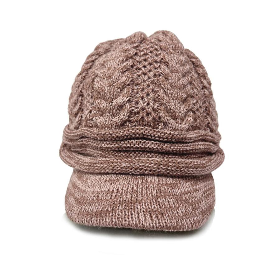 帽子 ツバ付き帽子 ツバ付きニット帽 ニット帽子 ニット ニットキャップ メンズ レディース つば付き ツバ付き 深め 男女兼用 秋冬 防寒 防寒対策 大人 スポーツ |  | 07