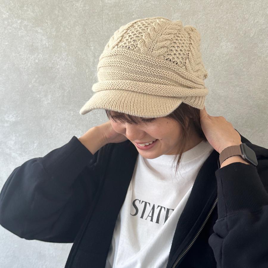 帽子 ツバ付き帽子 ツバ付きニット帽 ニット帽子 ニット ニットキャップ メンズ レディース つば付き ツバ付き 深め 男女兼用 秋冬 防寒 防寒対策 大人 スポーツ |  | 02